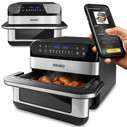 Frytkownica beztłuszczowa Air Fryer 10 L dual z aplikacją Tuya Smart