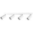 Lampa 4 SPOT biała