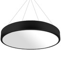 LAMPA 40cm ROUND BLACK 30W