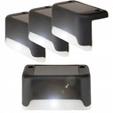 Zestaw 4x Lampa Ogrodowa Solarna schodowa