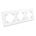 RAMKA SZKLANA potrójna – WHITE NEW