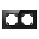 RAMKA SZKLANA podwójna - BLACK NEW