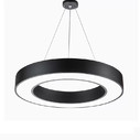 LAMPA FI60CM CZARNA OKRĄGŁA 2 CCD NW 72 Watt