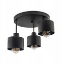 Lampa sufitowa 3xE27 black