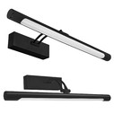 Kinkiet 12W Łazienkowy 40CM black oval