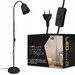 Lampa podłogowa z wymiennym źródłem światła black (1xE27)