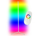 Lampa stojąca RGB biała