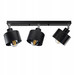 Lampa ruchoma 3xE27 black