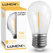 ŻARÓWKA E27 S14 1W filament WW