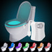 Lampka led RGB do WC 