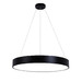 LAMPA FI60CM CZARNA OKRĄGŁA 1 CCD NW 72 Watt